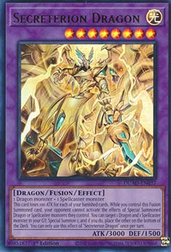 Secreterion Dragon (V.1) DUAD-EN037 Ultra Rare Excellent Englisch 1. Auflage