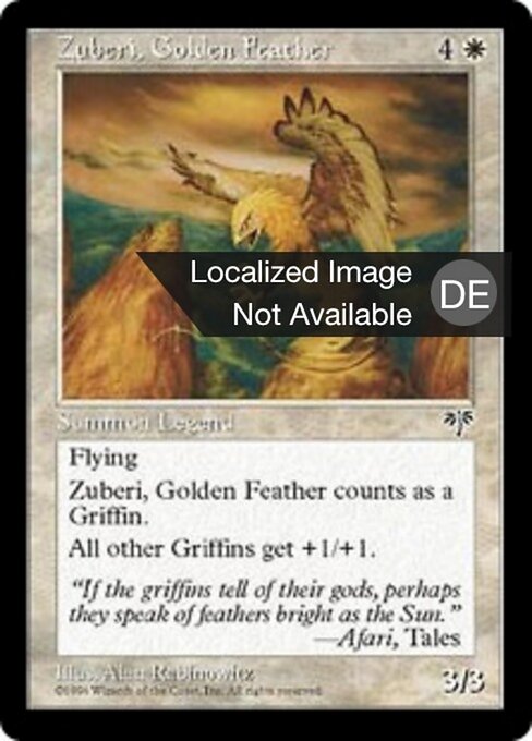 Zuberi Goldfeder MIR- Rare Excellent Deutsch
