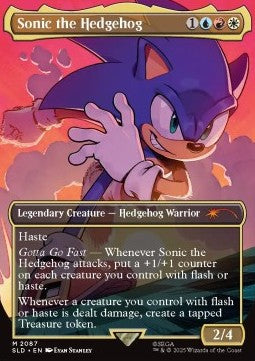 Sonic the Hedgehog SLDTS-2087 Mythic Near Mint Englisch