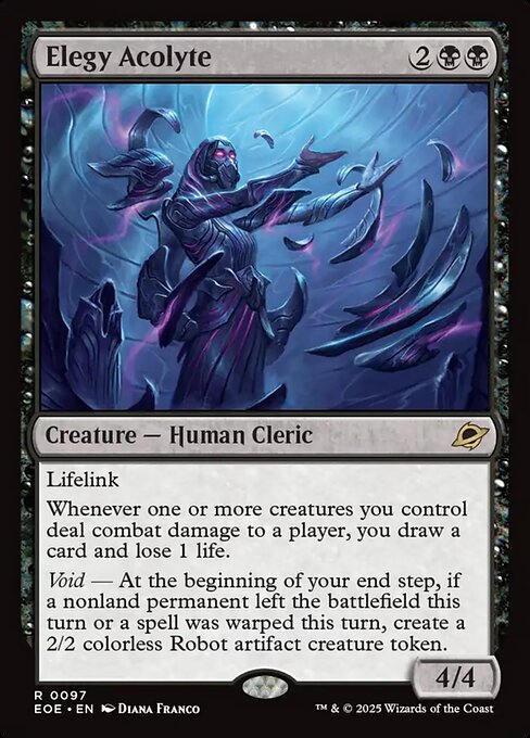 Elegy Acolyte EOE-97 Rare Excellent Englisch