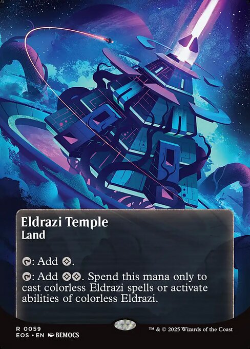 Eldrazi Temple (V.2) EOS-59 Rare Near Mint Englisch