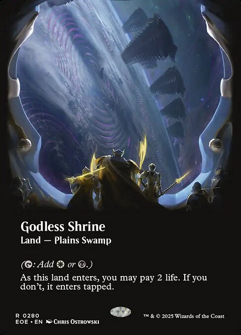 Godless Shrine (V.1) XEOE-280 Rare Near Mint Englisch Foil