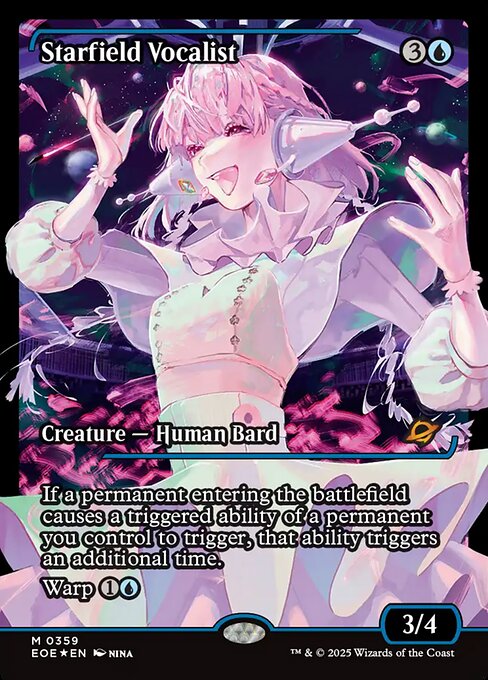 Starfield Vocalist (V.2) XEOE-359 Mythic Excellent Englisch Foil