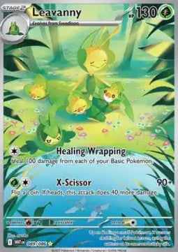 Leavanny WHT-089 Illustration Rare Near Mint Englisch