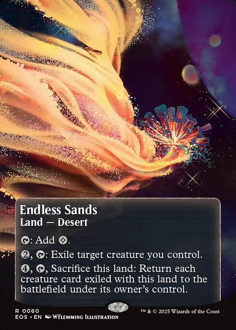 Endless Sands (V.2) EOS-60 Rare Near Mint Englisch Foil