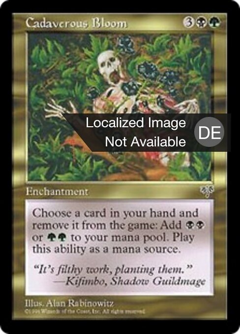 Leichenblasse Blüte MIR- Rare Excellent Deutsch
