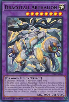 Dracotail Arthalion JUSH-006 Ultra Rare Near Mint Englisch 1. Auflage