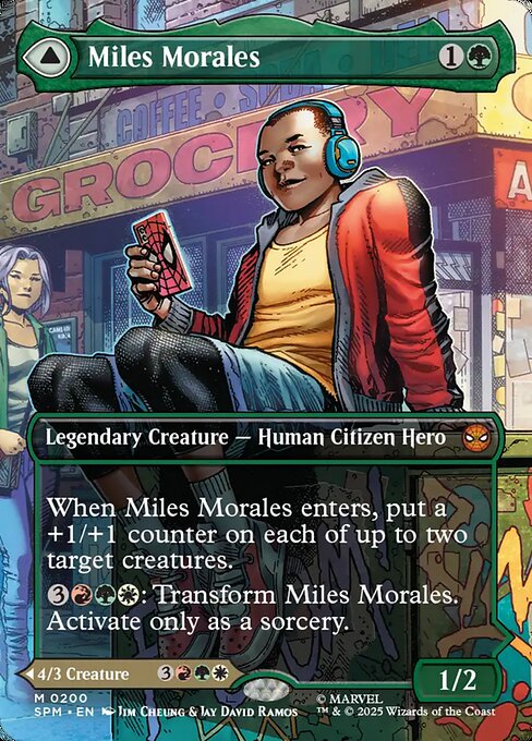 Miles Morales // Ultimate Spider-Man XSPM-200 Mythic Near Mint Englisch