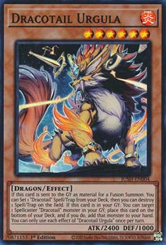 Drachoschwanz Urgula (V.2) JUSH-004 Super Rare Excellent Deutsch 1. Auflage