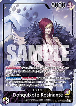 Donquixote Rosinante (OP12-061) (V.2) OP12 Alternate Art Poor Englisch