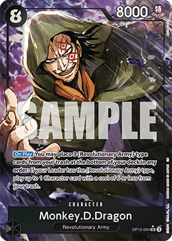 Monkey.D.Dragon (OP12-094) (V.2) OP12 Alternate Art Near Mint Englisch