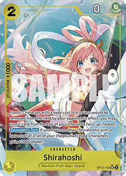 Shirahoshi (OP12-102) (V.2) OP12 Alternate Art Near Mint Englisch