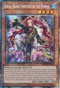Emilia, Tanzpriesterin der Nekroz BLMM-DE025 Starlight Rare Near Mint Deutsch 1. Auflage