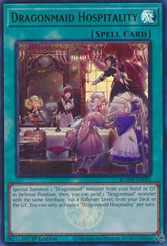 Gastfreundschaft der Drachenmädchen BLMM-DE065 Ultra Rare Near Mint Deutsch 1. Auflage