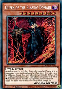 Königin des Flammenreichs MP25-DE147 Secret Rare Good Deutsch 1. Auflage