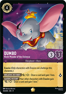 Dumbo - Ninth Wonder of the Universe (V.1) 9FAB-45 Legendary Near Mint Englisch