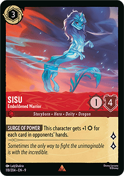 Sisu - Emboldened Warrior 9FAB-118 Rare Near Mint Englisch Foil