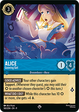 Alice - Growing Girl 9FAB-160 Super Rare Near Mint Englisch