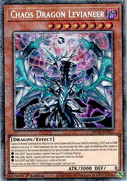Chaosdrache Levianier MP25-DE035 Starlight Rare Near Mint Deutsch 1. Auflage