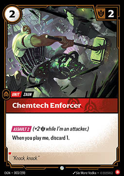 Chemtech Enforcer OGN-003 Common Near Mint Englisch