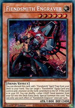 Unterweltlerschmied Graveur MP25-DE081 Secret Rare Excellent Deutsch 1. Auflage