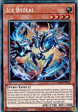Ice Ryzeal MP25-119 Secret Rare Excellent Englisch 1. Auflage