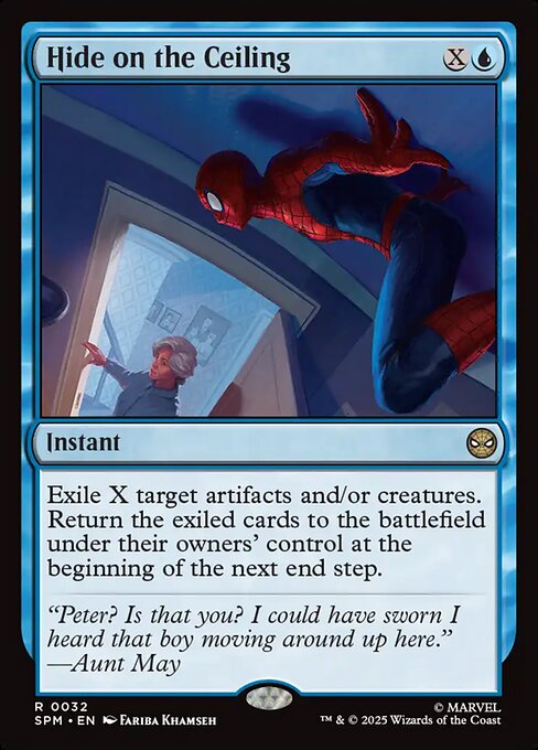 Hide on the Ceiling SPM-32 Rare Near Mint Englisch Foil