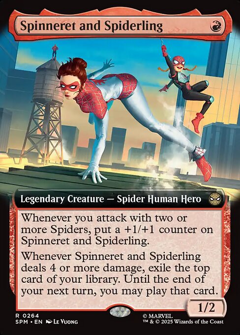 Spinneret and Spiderling XSPM-264 Rare Near Mint Englisch