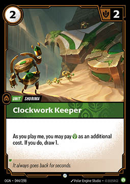 Clockwork Keeper OGN-044 Common Near Mint Englisch Foil