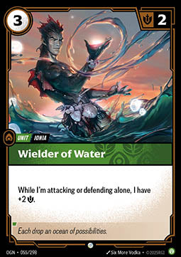 Wielder of Water OGN-055 Common Near Mint Englisch