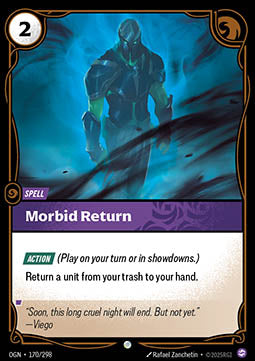 Morbid Return OGN-170 Common Near Mint Englisch