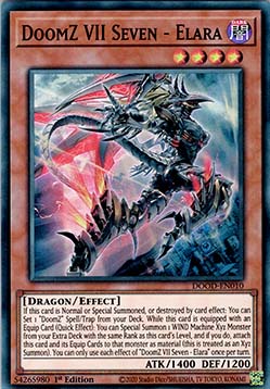 UntergangZ VII Sieben - Elara DOOD-010 Super Rare Near Mint Deutsch 1. Auflage