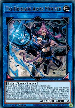 Sta-Brigade-Waffen Mouser (V.1) DOOD-051 Ultra Rare Excellent Deutsch 1. Auflage