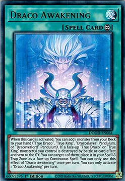 Drachoerwachen (V.1) DOOD-064 Ultra Rare Near Mint Deutsch 1. Auflage