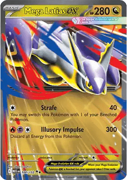 Mega Latias ex MEG-100 Double Rare Excellent Englisch