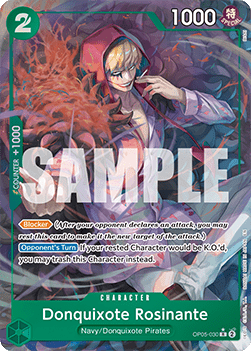 Donquixote Rosinante (OP05-030) (V.2) PRB02 Alternate Art Excellent Englisch