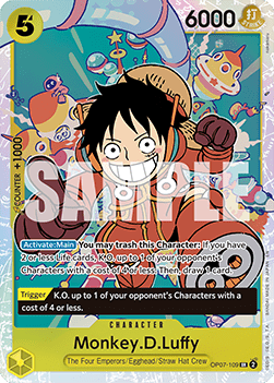 Monkey.D.Luffy (OP07-109) PRB02 Excellent Englisch