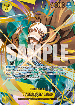Trafalgar Law (OP10-119) (V.2) PRB02 Special Rare Near Mint Englisch