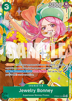 Jewelry Bonney (PRB02-004) (V.2) PRB02 Alternate Art Light Played Englisch