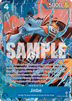 Jinbe (PRB02-007) (V.2) PRB02 Alternate Art Near Mint Englisch