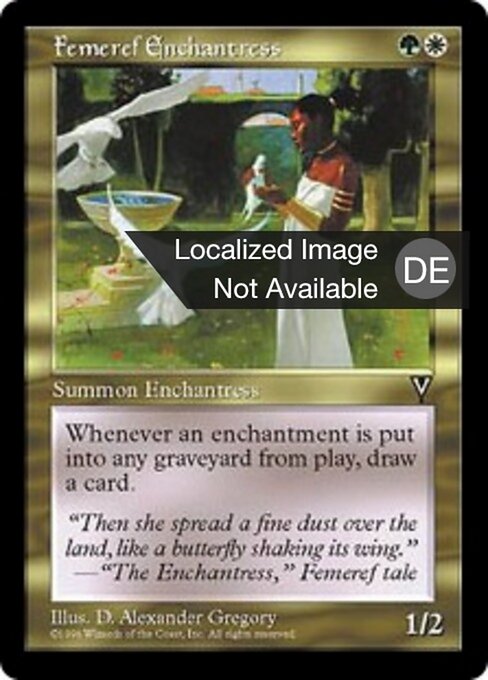 Zauberin der Femeref VIS- Rare Excellent Deutsch
