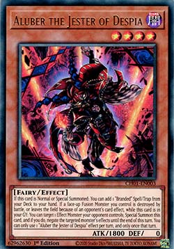 Aluber der Narr von Despia CH01-003 Ultra Rare Near Mint Deutsch 1. Auflage