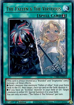 The Fallen & The Virtuous (V.1) CH01-EN019 Ultra Rare Good Englisch 1. Auflage