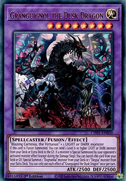 Granguignol der Dämmerungsdrache CH01-050 Ultra Rare Near Mint Deutsch 1. Auflage