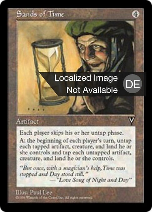 Sand der Zeit VIS- Rare Light Played Deutsch