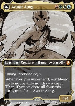 Avatar Aang // Aang, Meister der Elemente XTLA-308 Mythic Excellent Deutsch Foil
