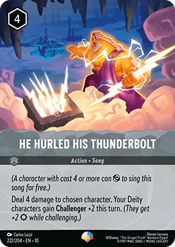 Mit einem Blitz allein (V.2) 10WHI-222 Epic Near Mint Deutsch Foil