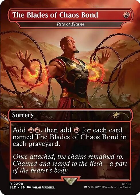 Rite of Flame SLDPS-2209 Rare Near Mint Englisch Foil