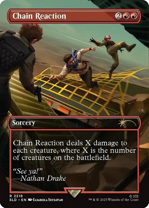 Chain Reaction SLDPS-2219 Rare Near Mint Englisch