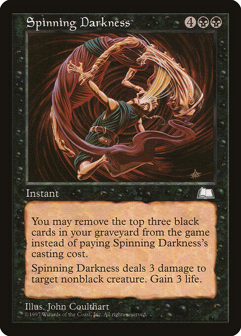 Spinning Darkness WTH- Common Played Englisch